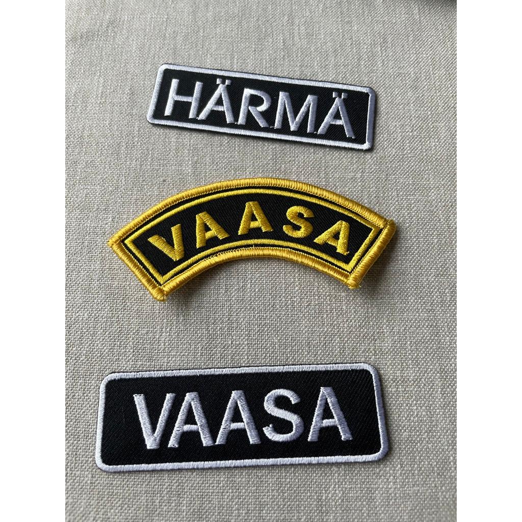 Vaasa kangasmerkki - Hoopee.fi