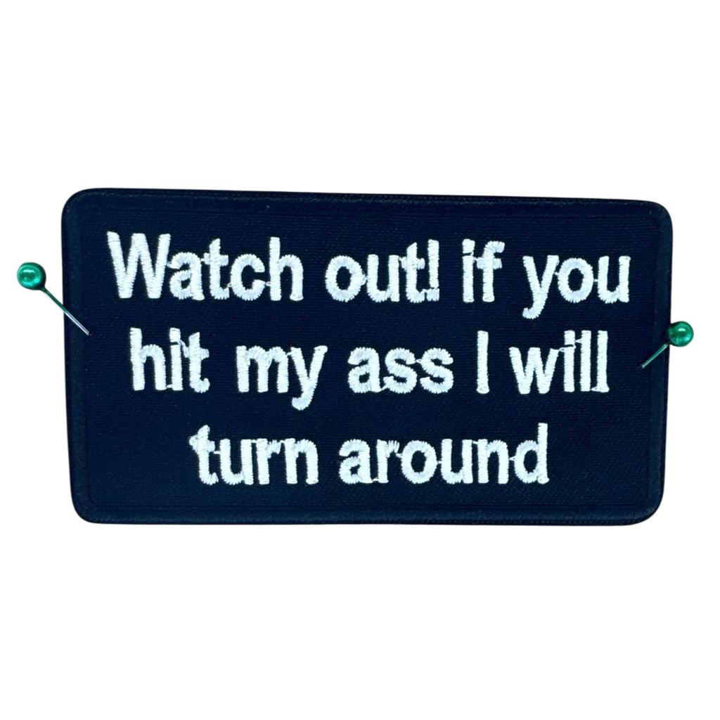 Watch out haalarimerkki - Hoopee.fi