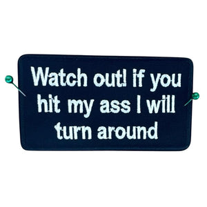 Watch out haalarimerkki - Hoopee.fi