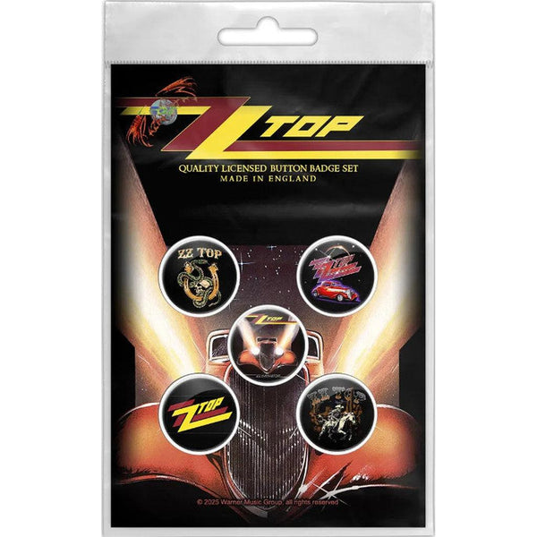 ZZ Top - Eliminator rintanappisetti - Hoopee.fi