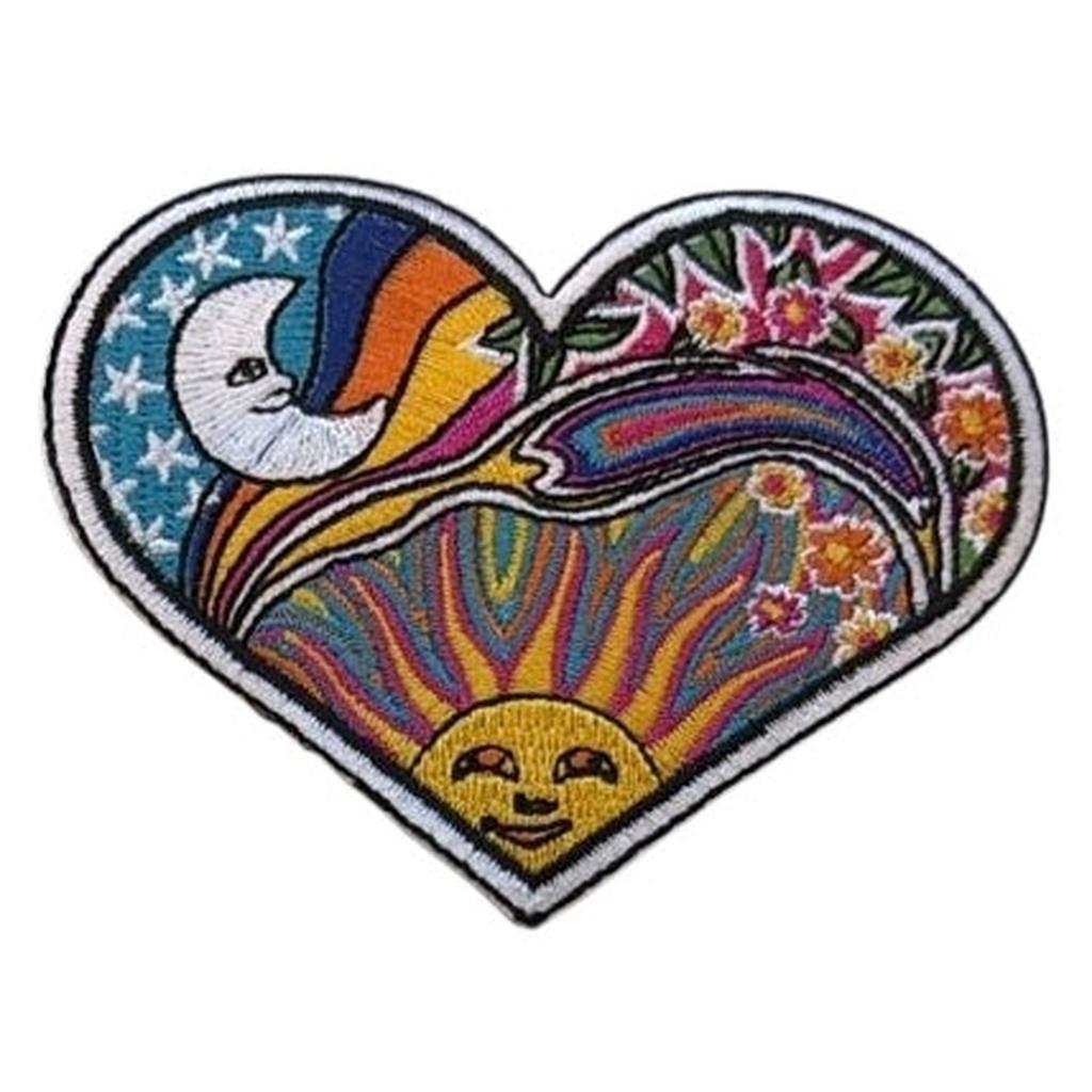 Luonnon harmonia sydämessä kangasmerkki - Hoopee.fi