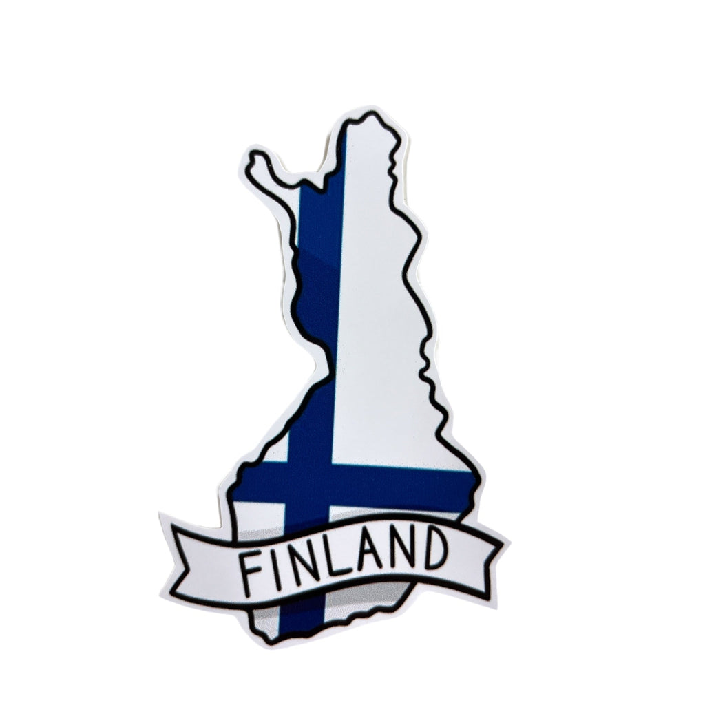 Suomi Finland rajat tarra - Hoopee.fi