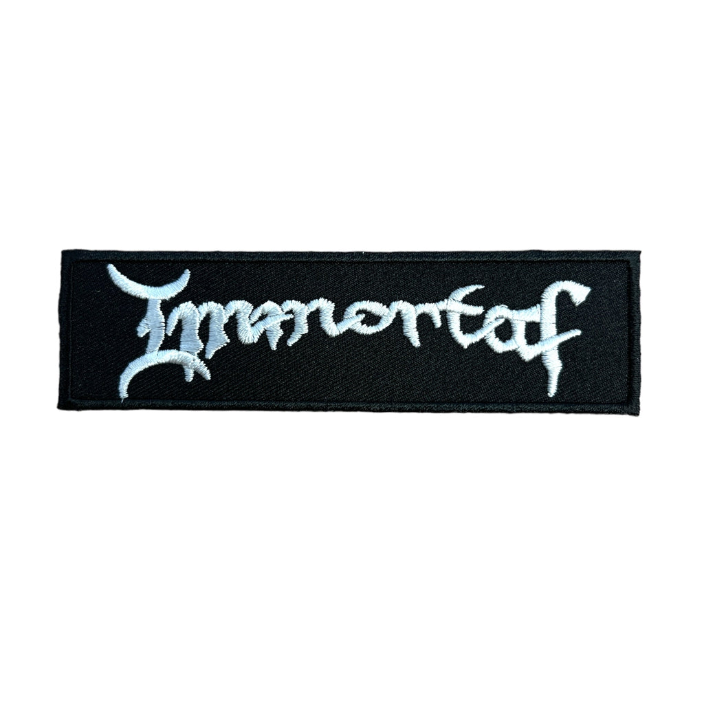 Immortal - Logo smaller kangasmerkki - Hoopee.fi
