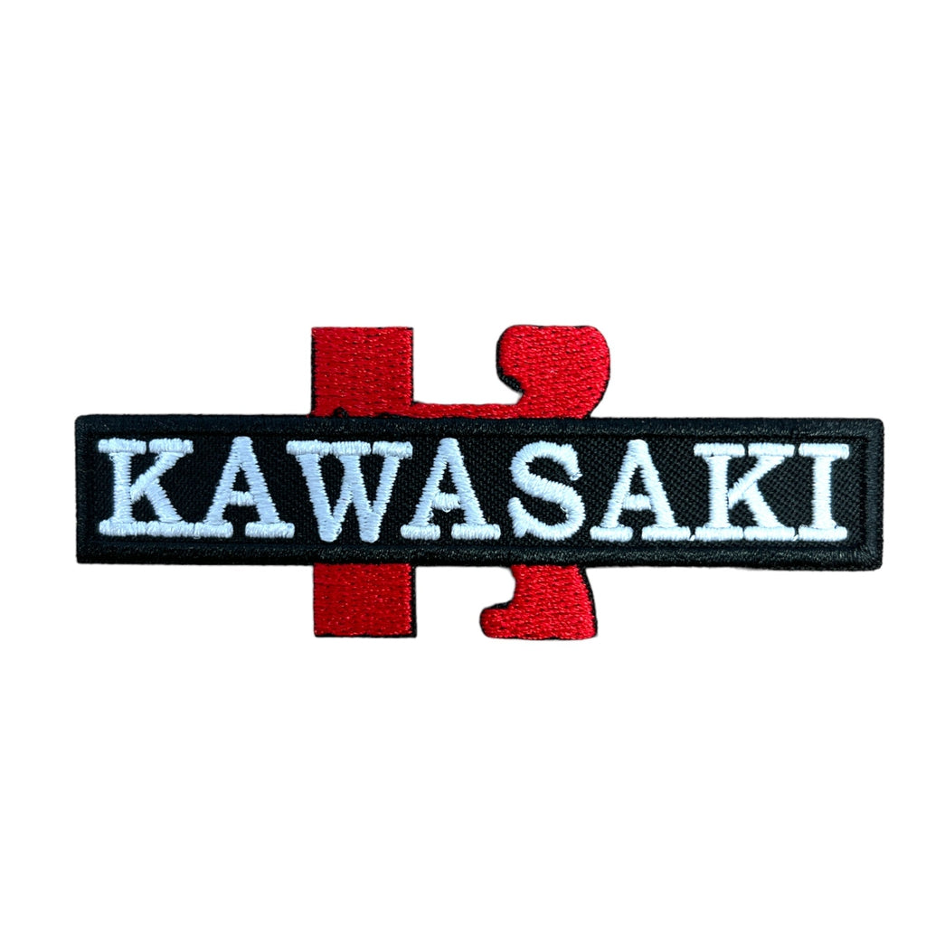 Kawasaki - K Kawasaki kangasmerkki - Hoopee.fi