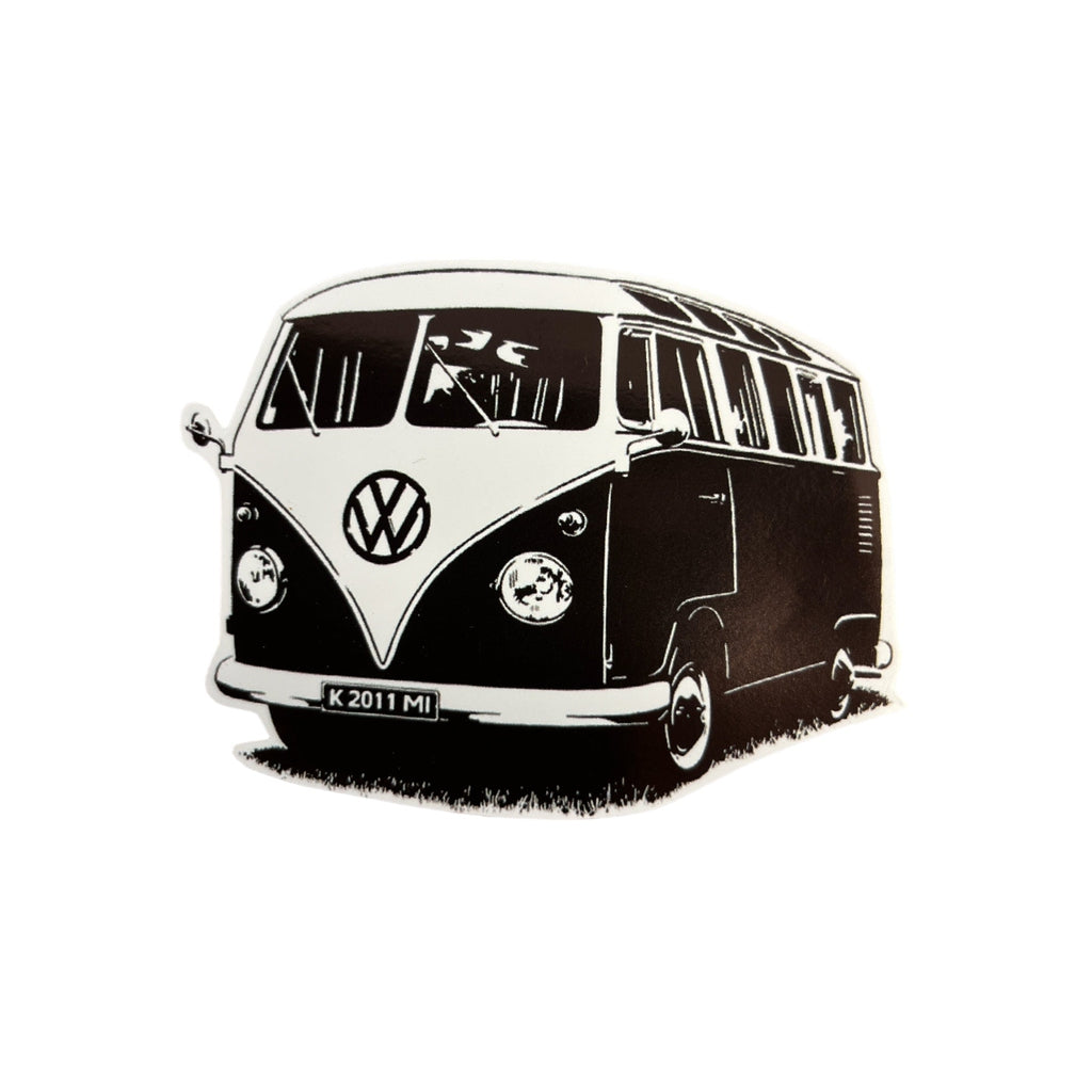 VW Kleinbus musta-valko tarra - Hoopee.fi
