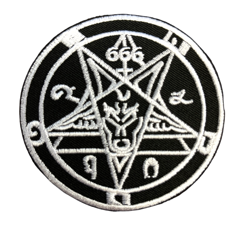 666 Goat Pentagram hihamerkki - Hoopee.fi