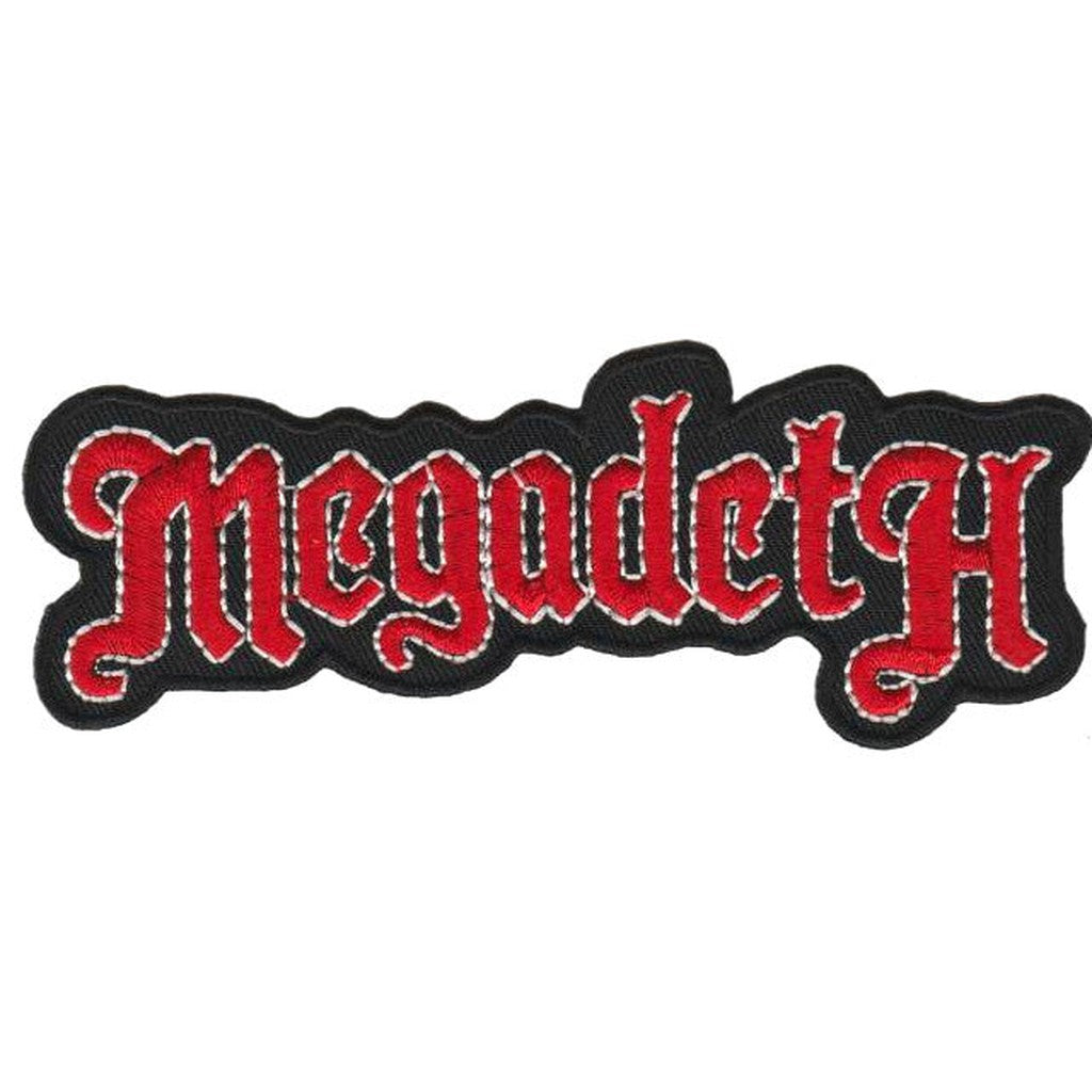 Megadeth - Red logo hihamerkki - Hoopee.fi