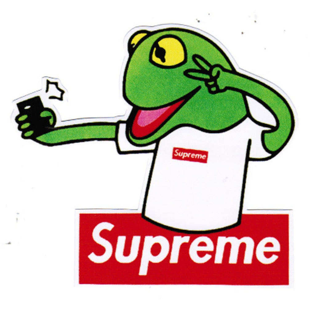 Supreme Kermit selfie tarra - Hoopee.fi