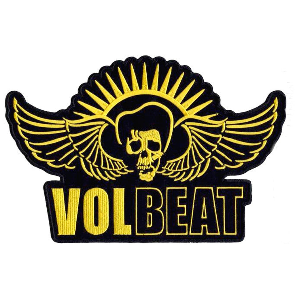 Volbeat - Winged skull hihamerkki - Hoopee.fi
