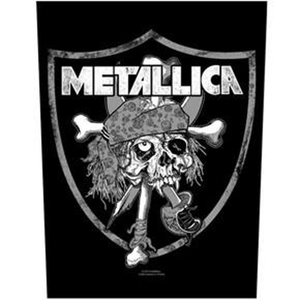 Metallica - Raiders skull selkamerkki - Hoopee.fi