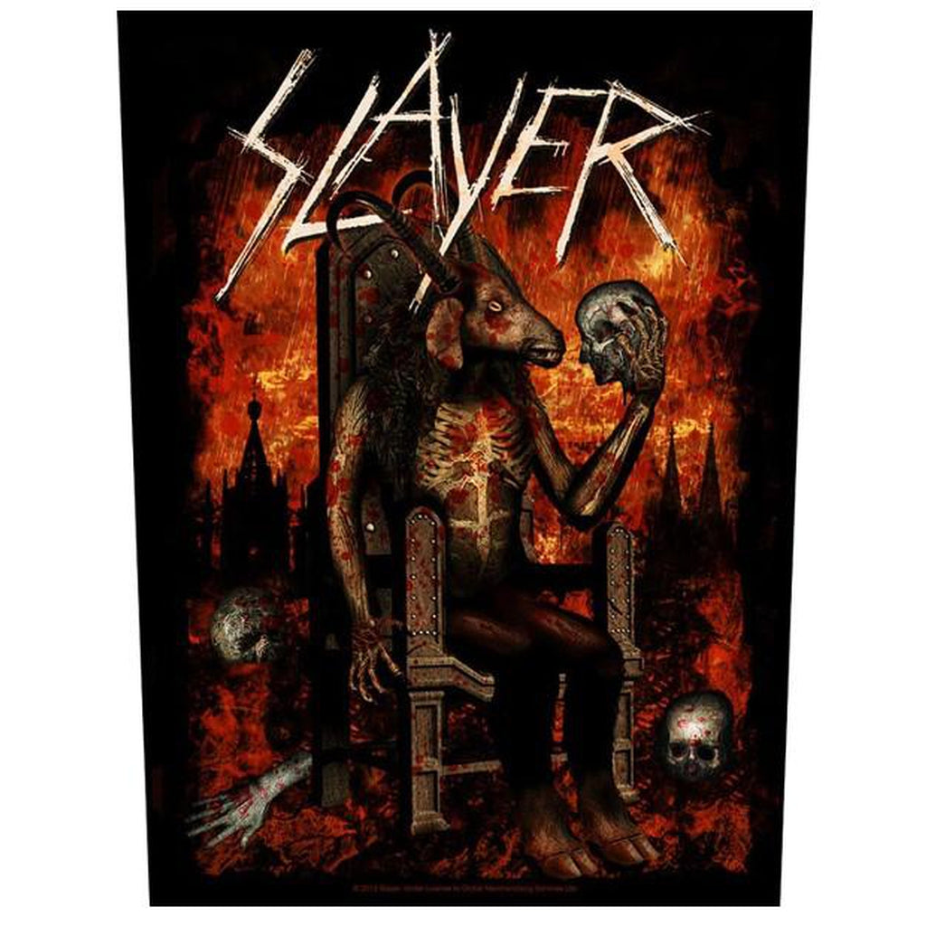 Slayer - Devil on Throne selkämerkki - Hoopee.fi
