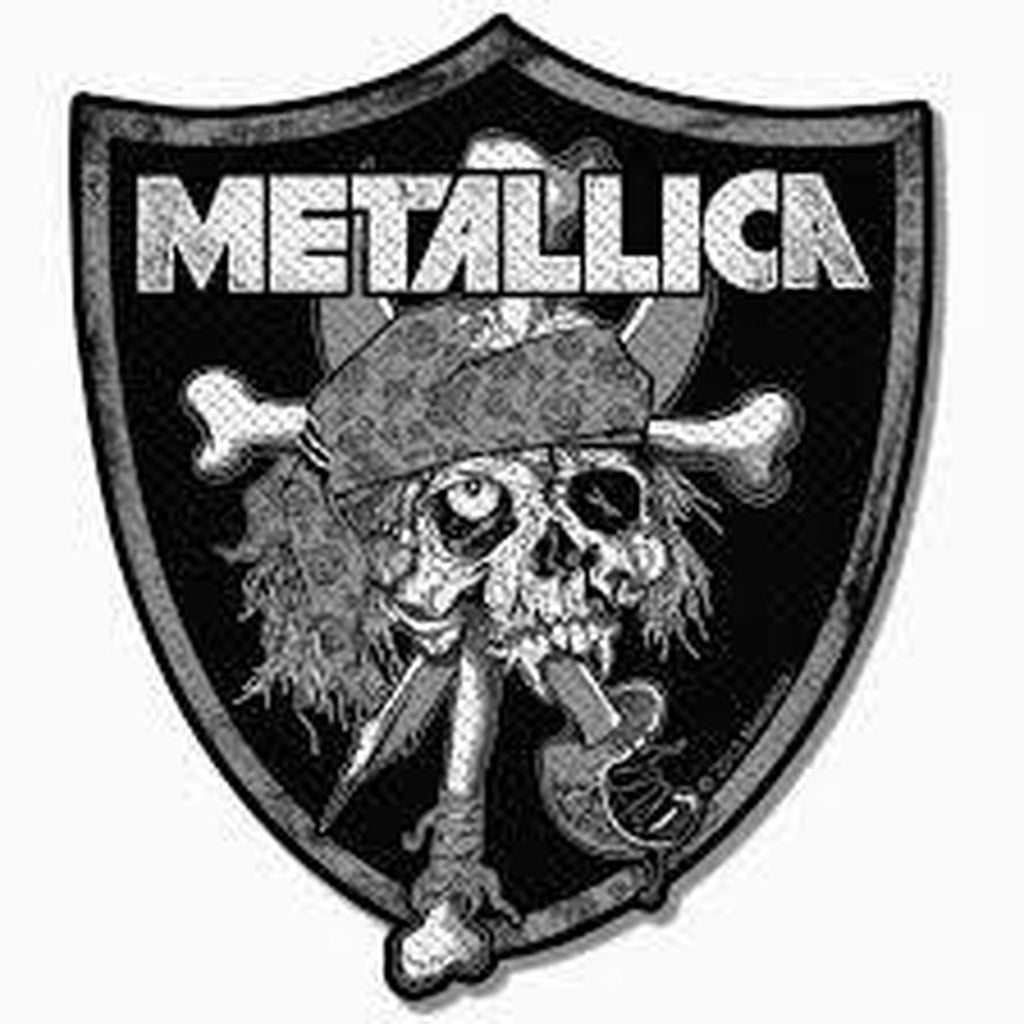 Metallica - Raiders skull hihamerkki - Hoopee.fi