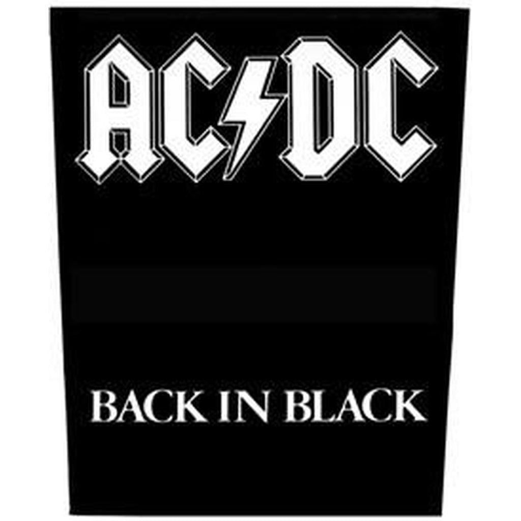 AC/DC - Back in black selkämerkki - Hoopee.fi