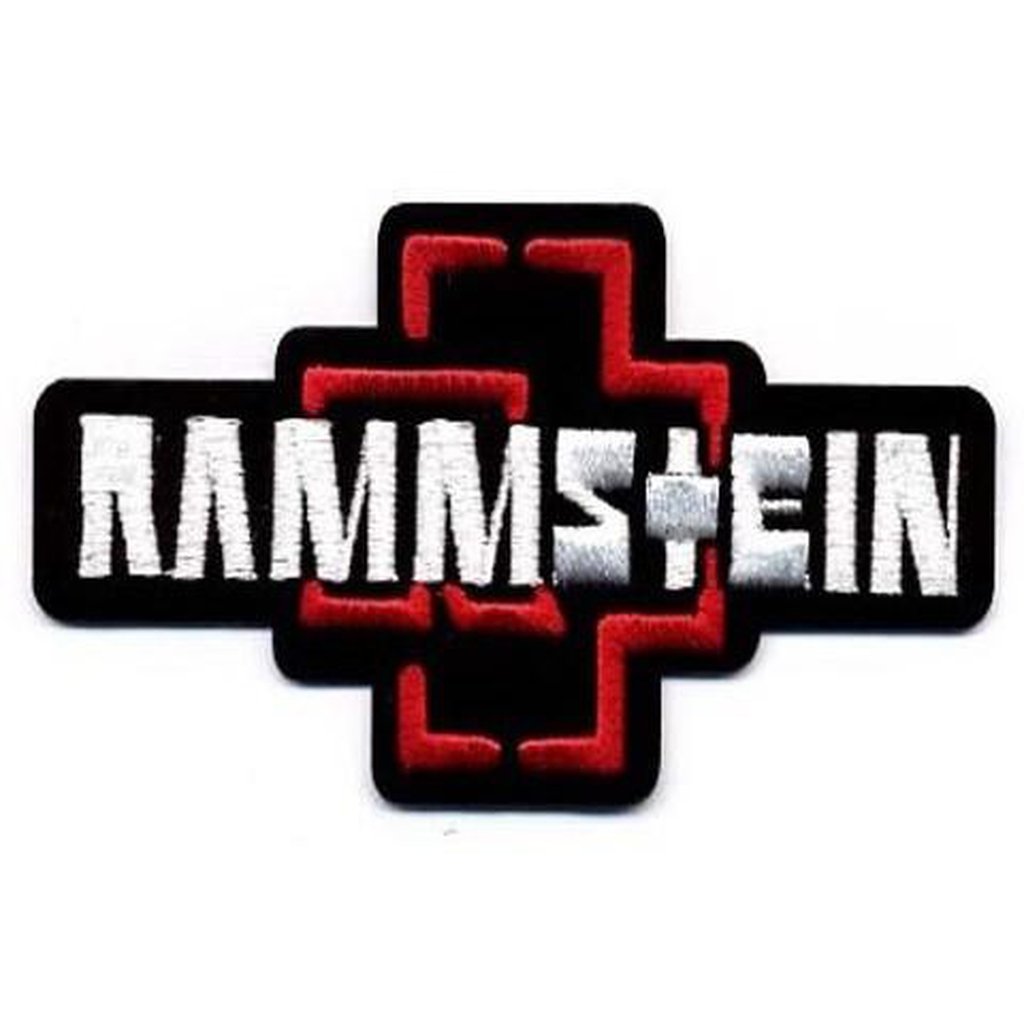 Rammstein - a Bigger logo hihamerkki - Hoopee.fi