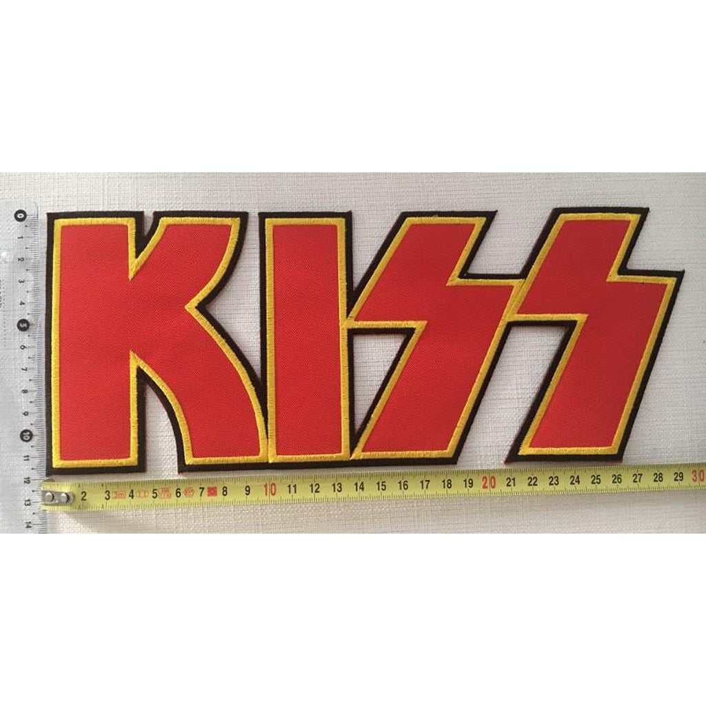 Kissin logo brodeerattu selkämerkki - Hoopee.fi