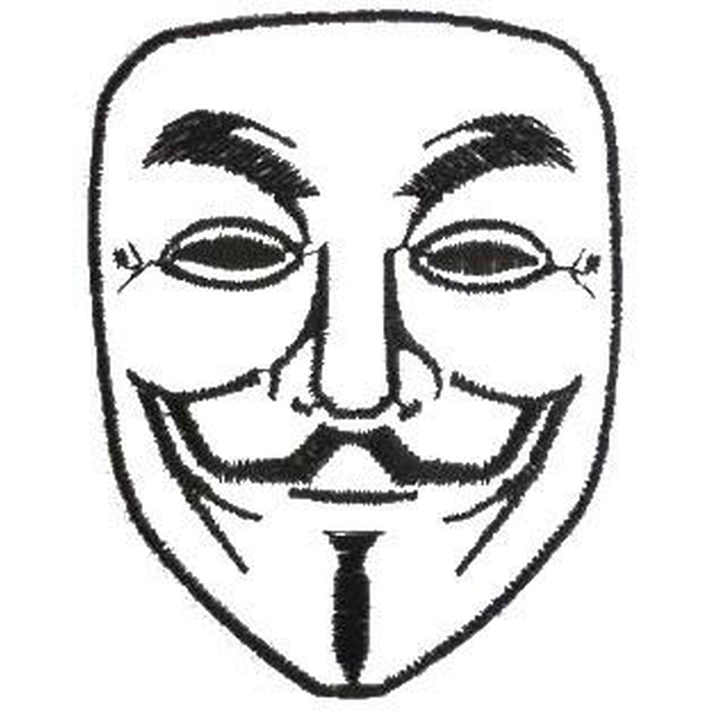 Anonymous mask hihamerkki - Hoopee.fi