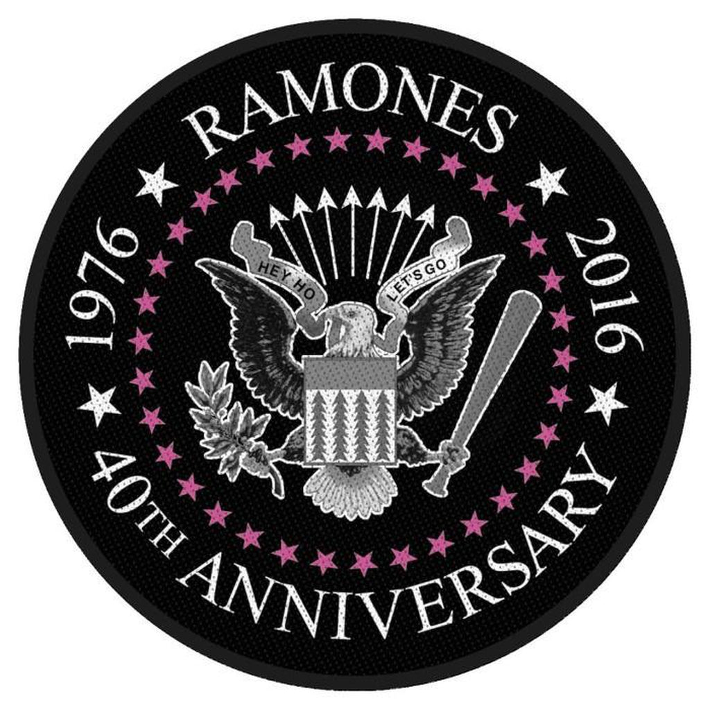 Ramones - 40th anniversary hihamerkki - Hoopee.fi