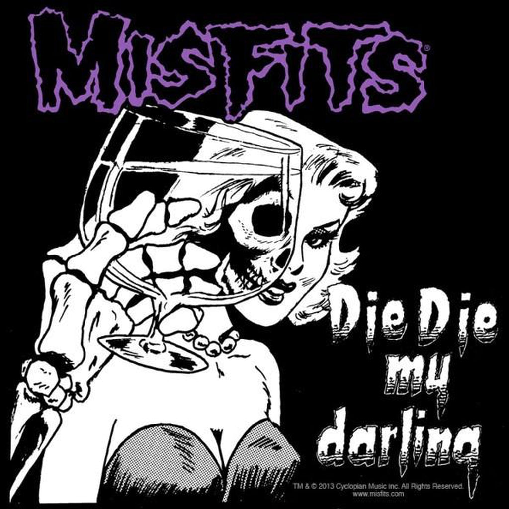 Misfits - Die die my darling hihamerkki - Hoopee.fi