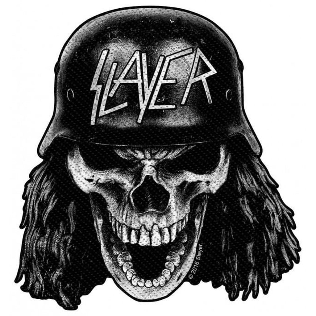 Slayer - Wehrmacht skull hihamerkki - Hoopee.fi