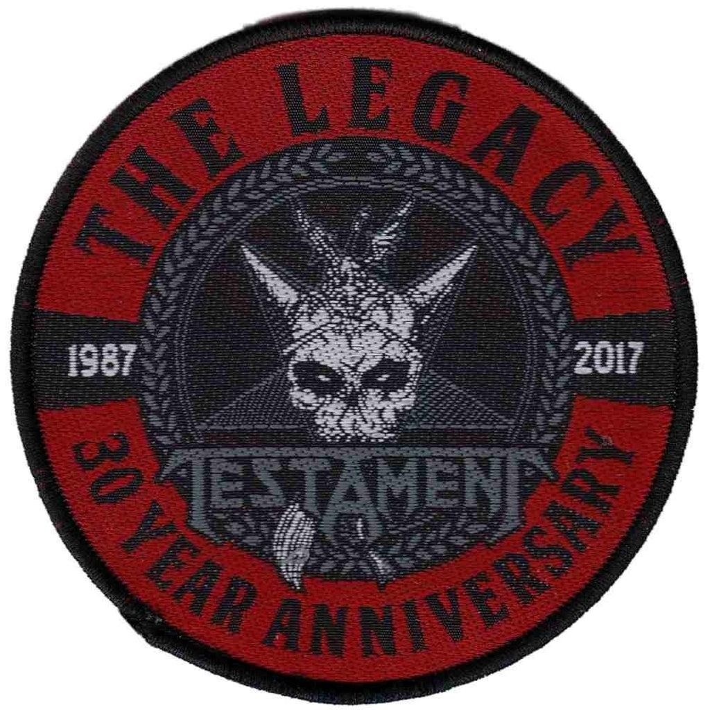 Testament - The Legacy 30 year anniversary hihamerkki - Hoopee.fi