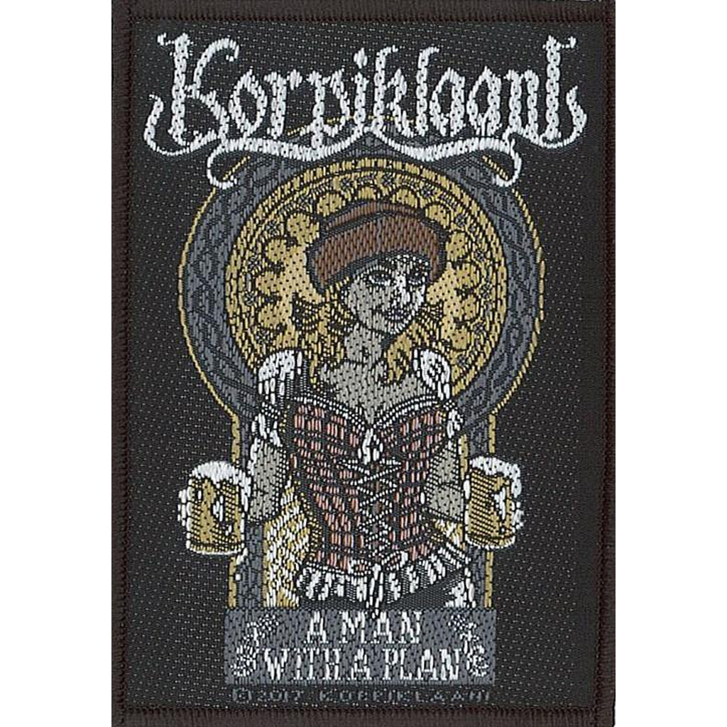Korpiklaani - A man with a plan hihamerkki - Hoopee.fi