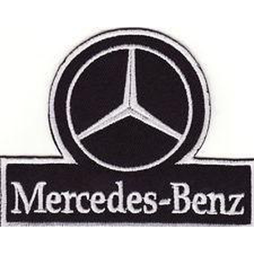 Mercedes-Benz muotoonsa leikattu kangasmerkki - Hoopee.fi