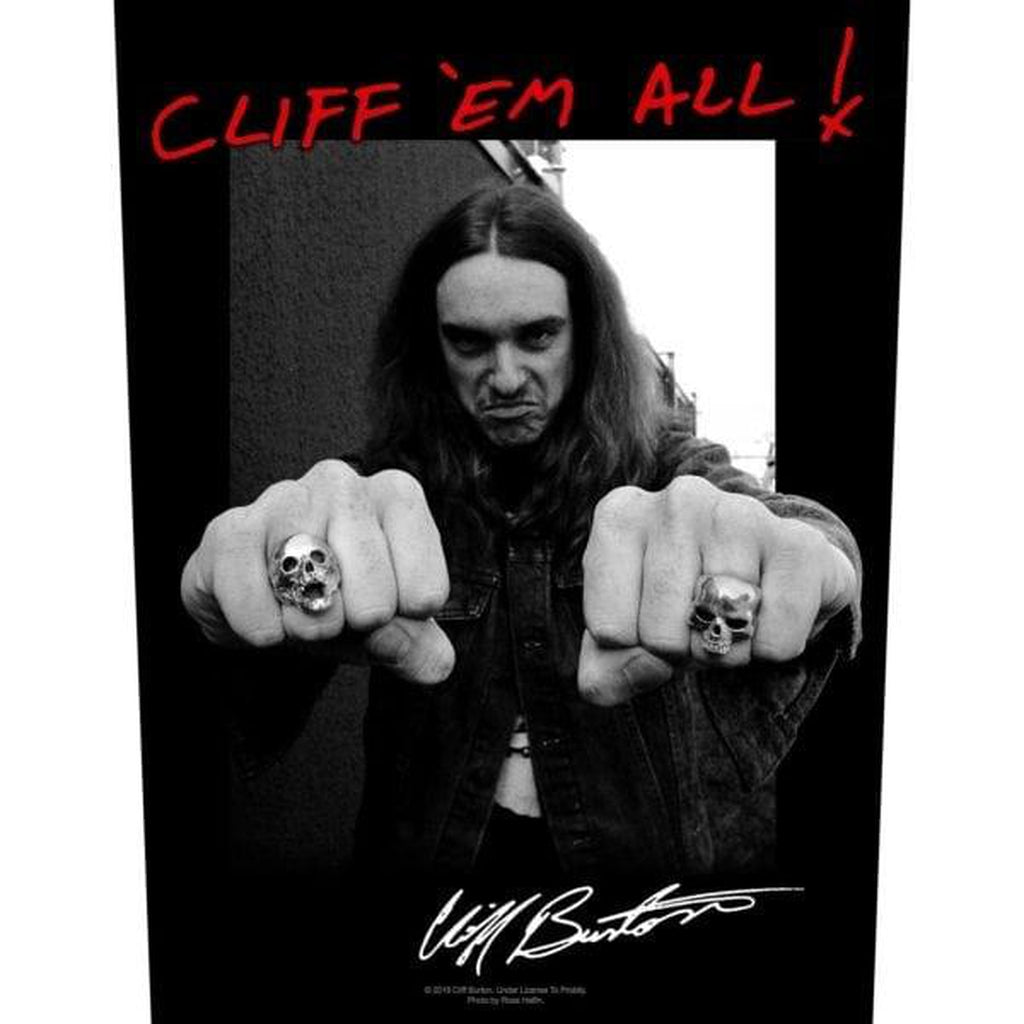 Metallica - Cliff em all selkämerkki - Hoopee.fi