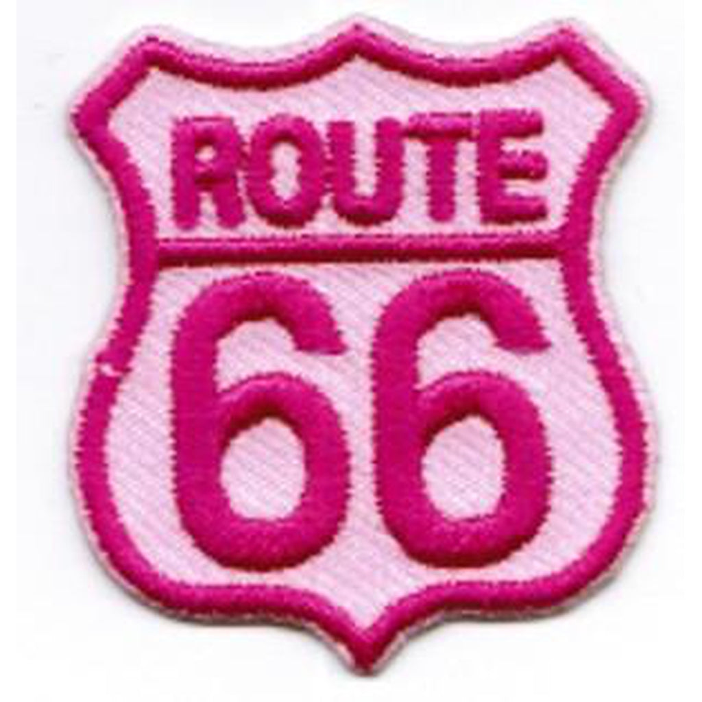 Route 66 pinkki pikku hihamerkki - Hoopee.fi