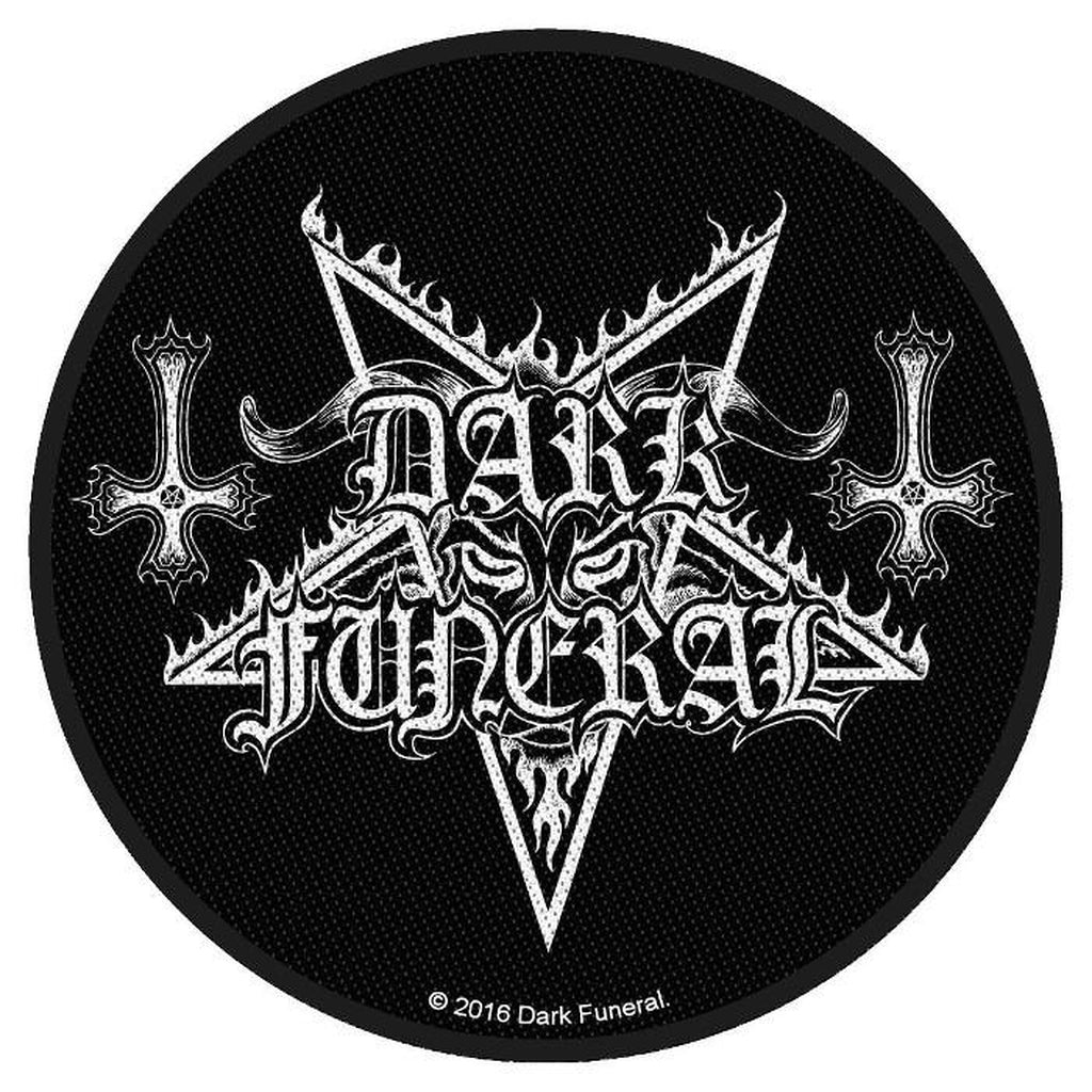 Dark Funeral - Round logo hihamerkki - Hoopee.fi