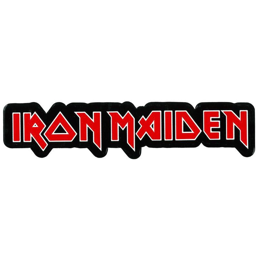 Iron Maiden - Logotext tarra - Hoopee.fi
