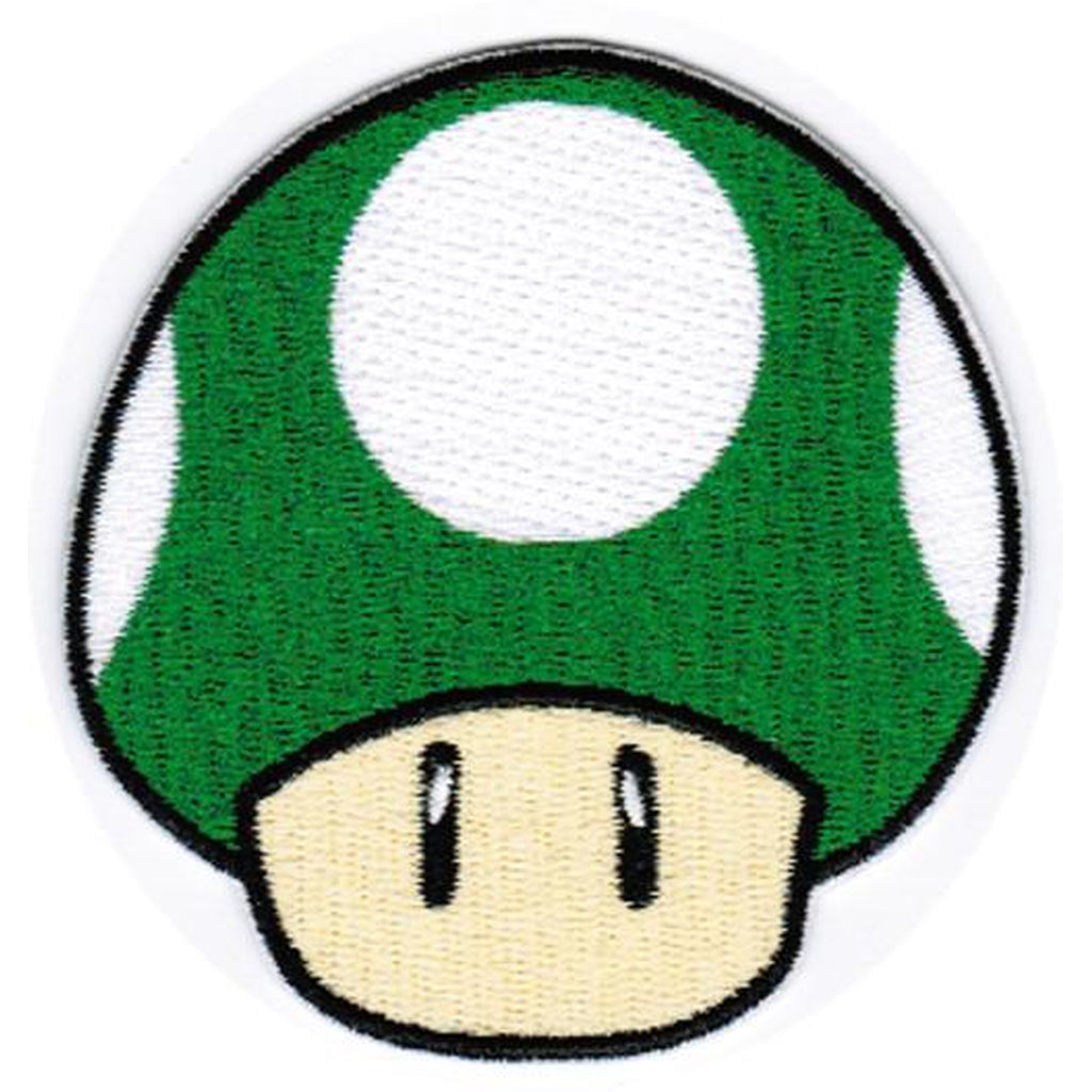 Super Mario green mushroom hihamerkki - Hoopee.fi