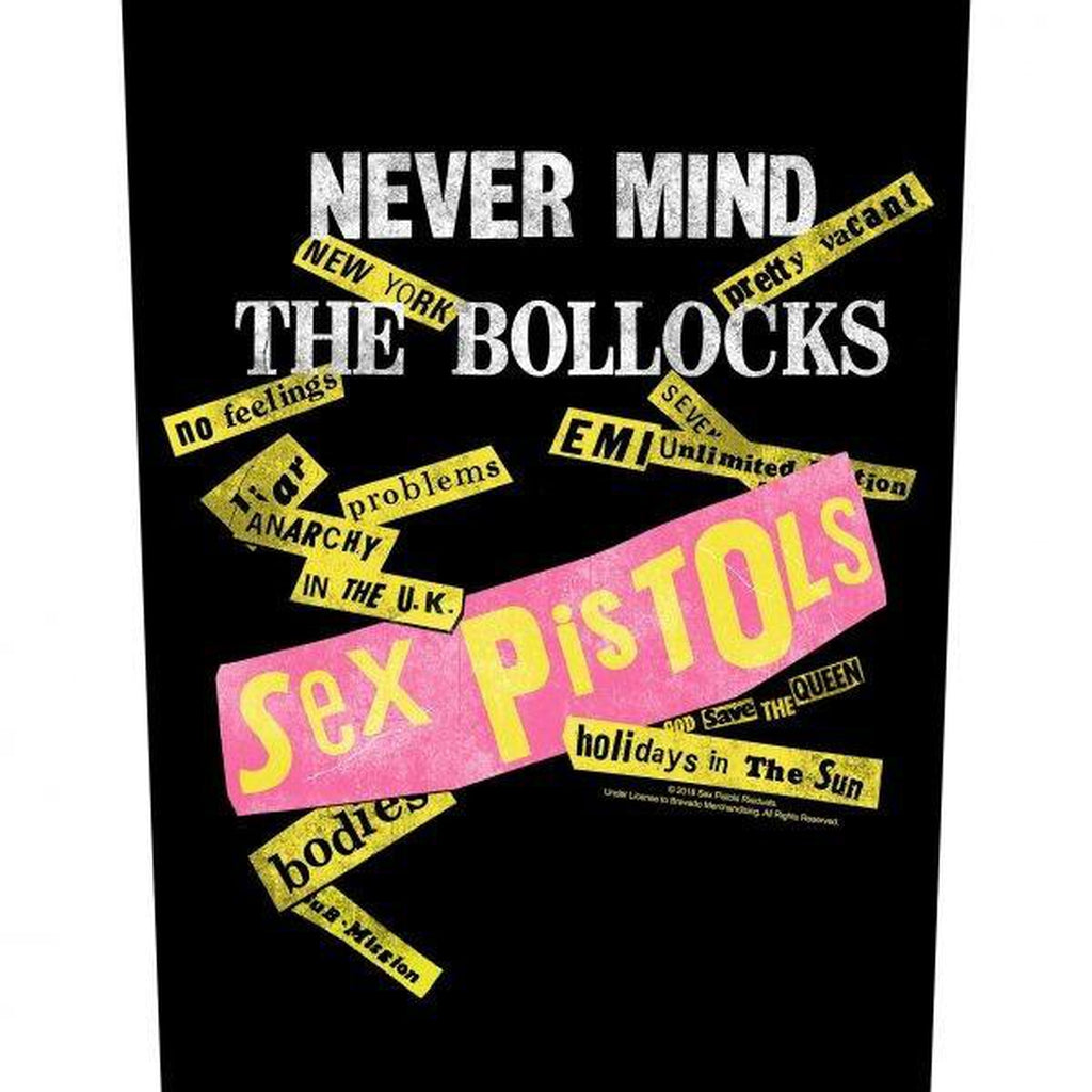 Sex Pistols - Never mind the bullocks selkämerkki - Hoopee.fi