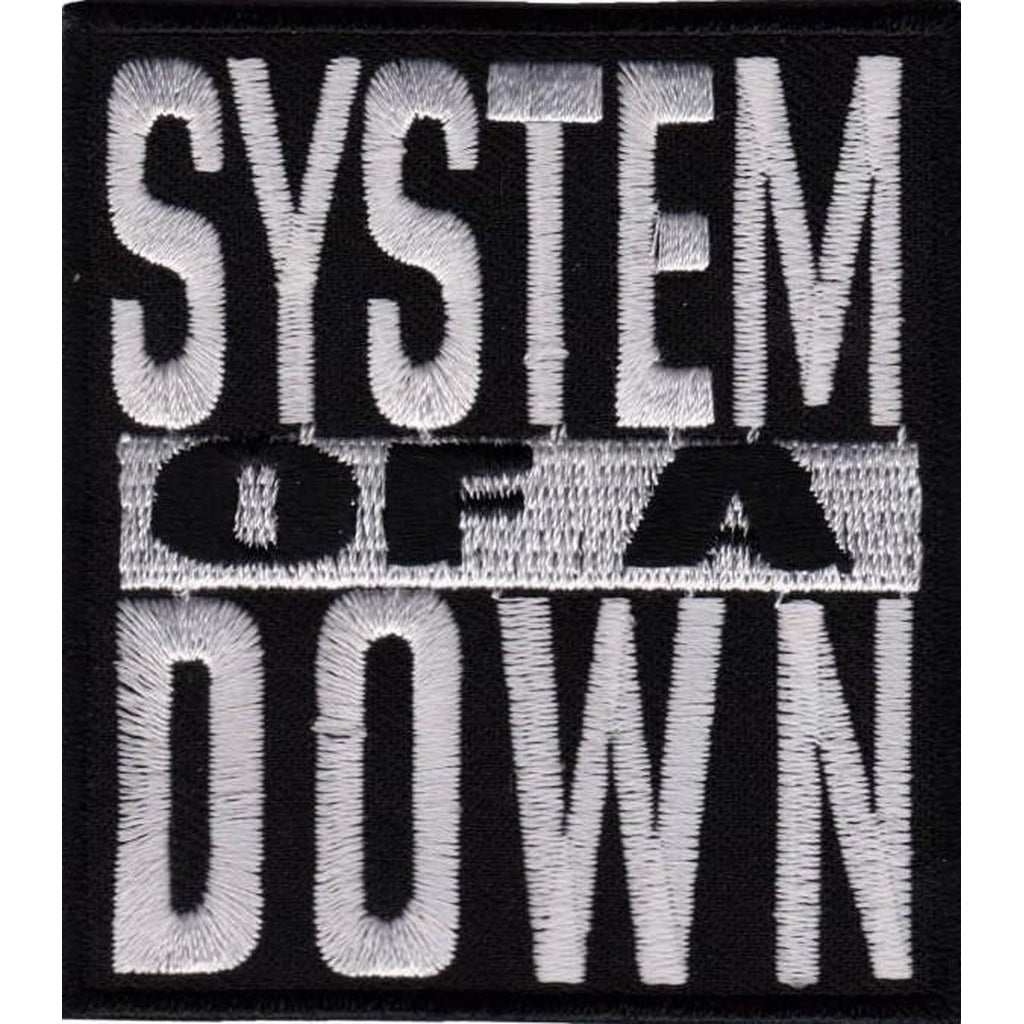 System of a Down - 3 row logo hihamerkki - Hoopee.fi
