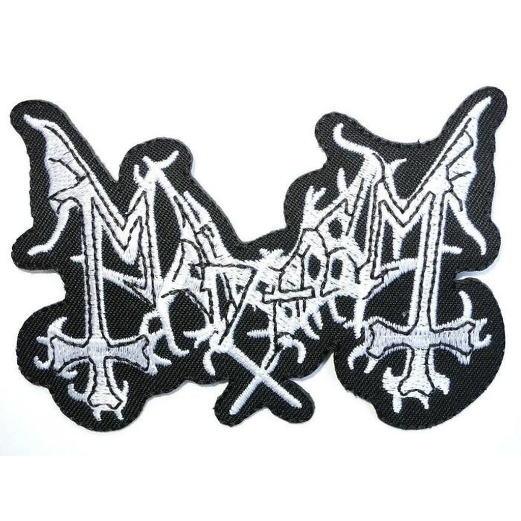 Mayhem - Cutout logotext hihamerkki - Hoopee.fi