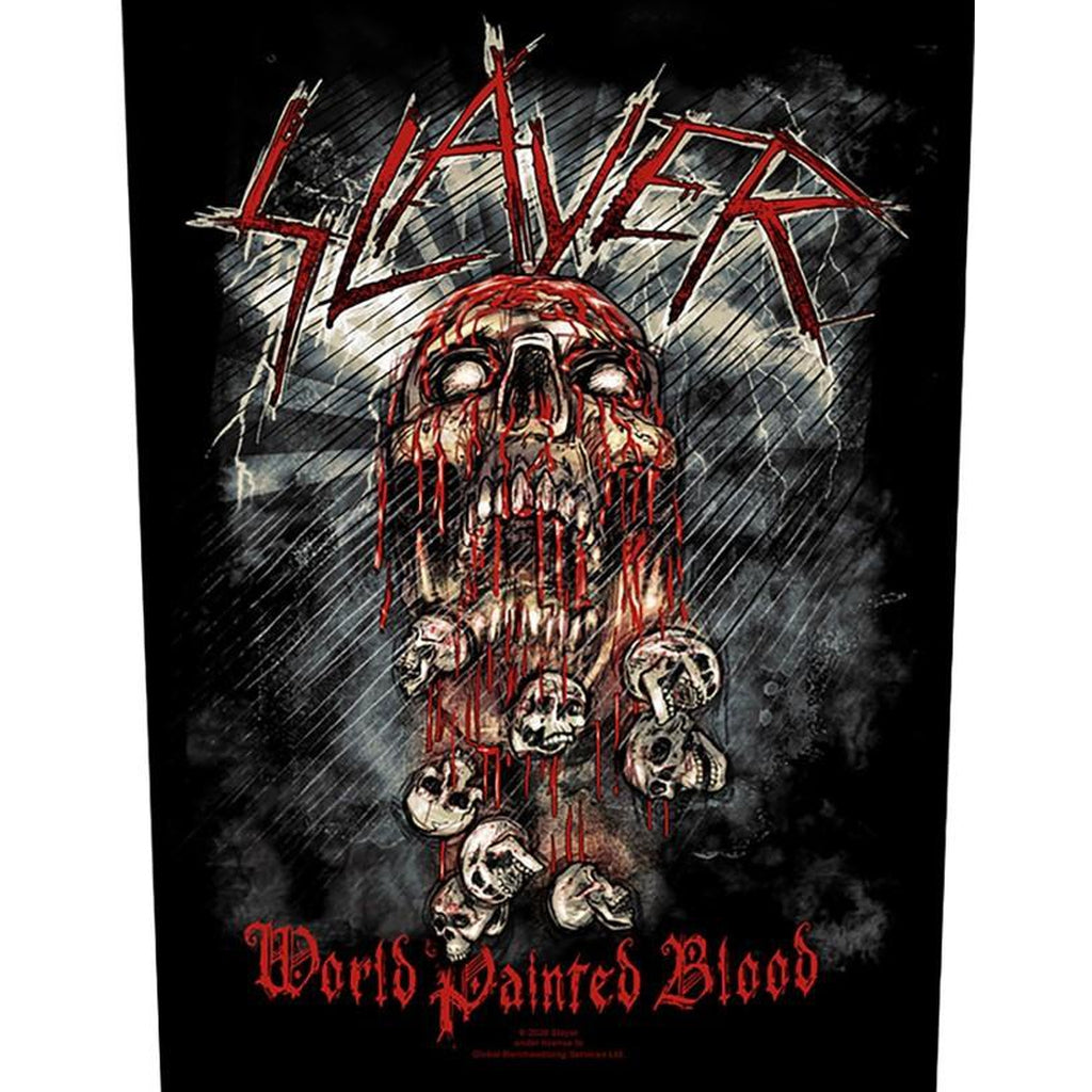 Slayer- World painted blood selkämerkki - Hoopee.fi