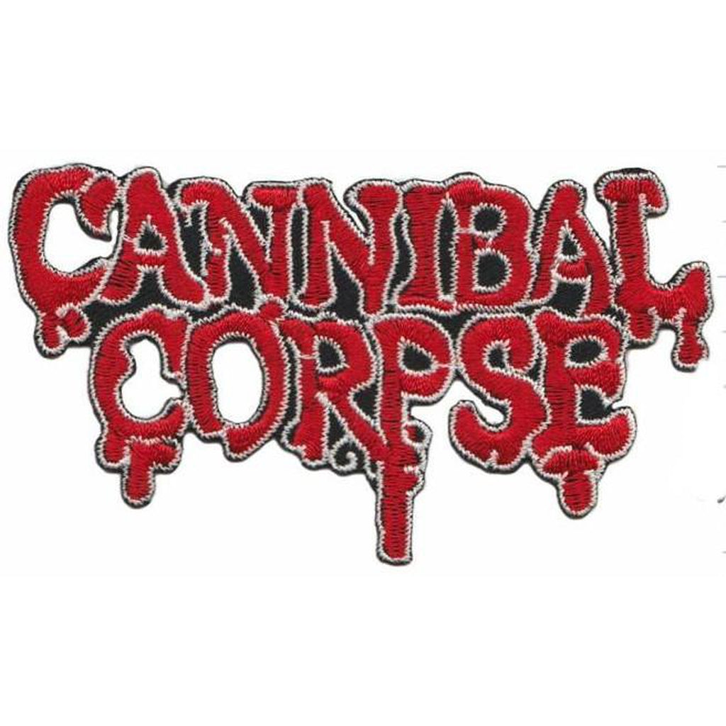 Cannibal Corpse - 2row logo kangasmerkki - Hoopee.fi