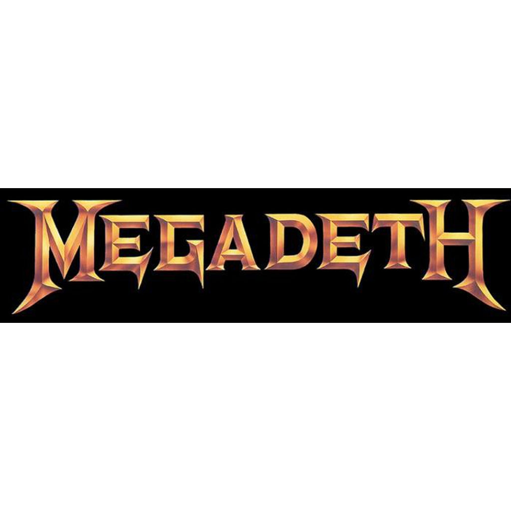 Megadeth - Logo tarra - Hoopee.fi