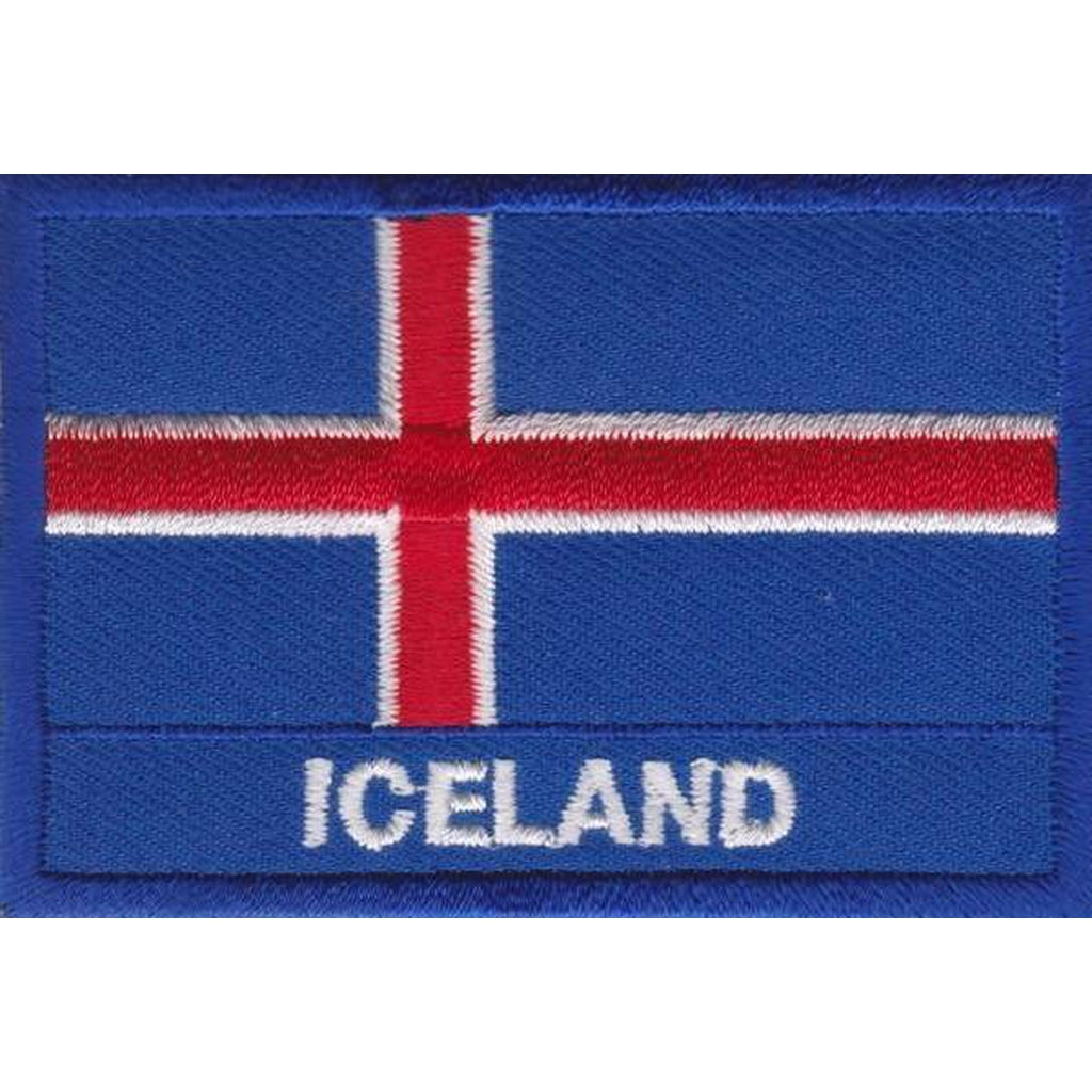 Islannin lippu hihamerkki - Hoopee.fi