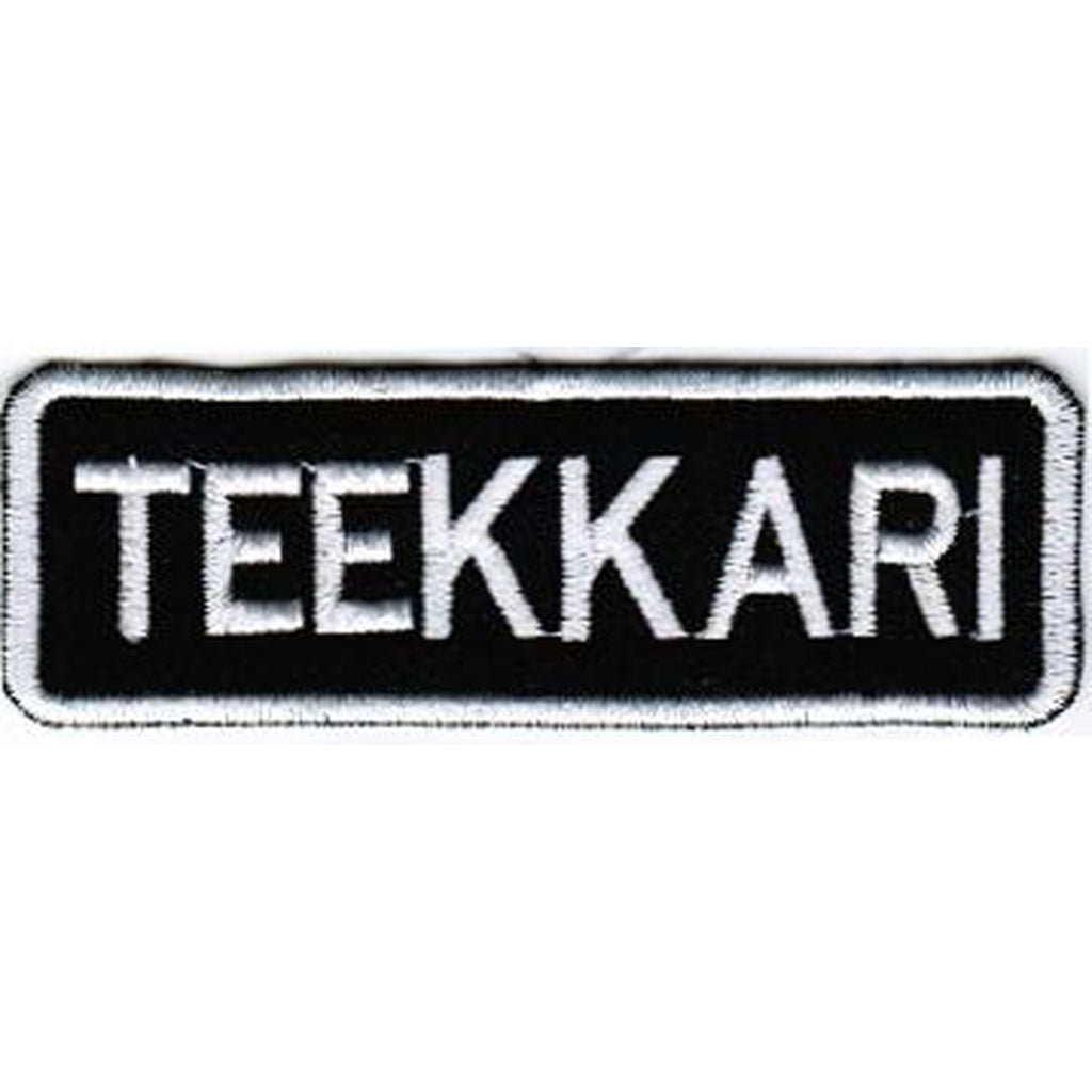 Teekkari kangasmerkki - Hoopee.fi