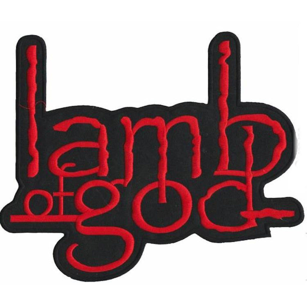 Lamb Of God - Red logo selkämerkki - Hoopee.fi