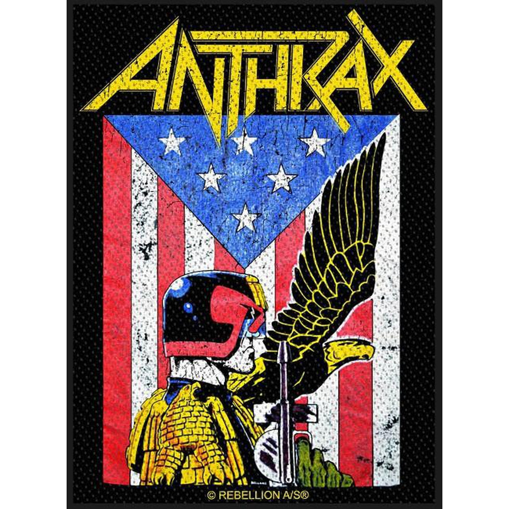 Anthrax - Judge Dredd hihamerkki - Hoopee.fi