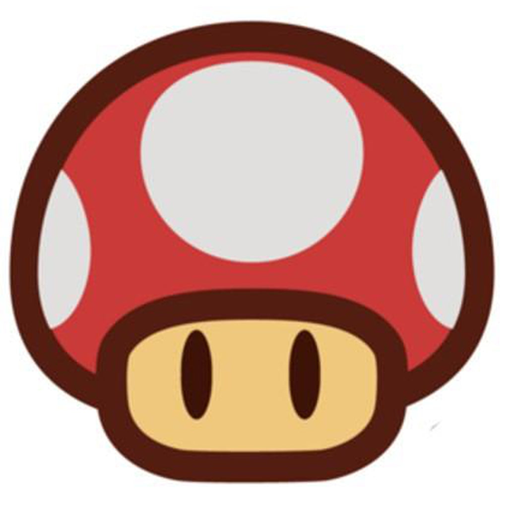 Nintendo red mushroom tarra - Hoopee.fi