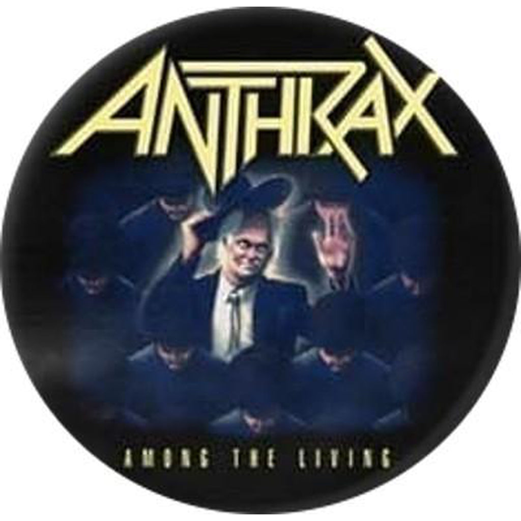 Anthrax - Among the living rintanappi - Hoopee.fi