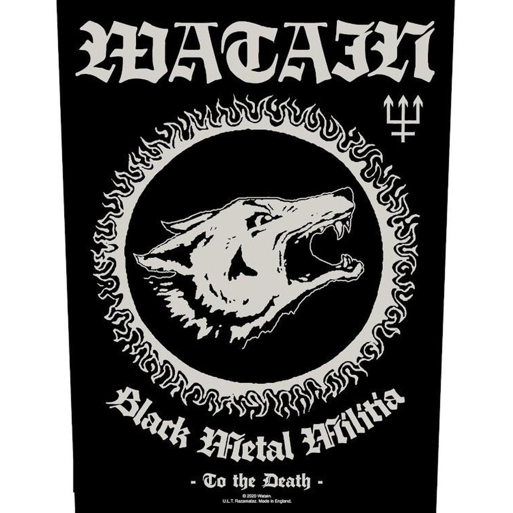 Watain - Black metal militia selkämerkki - Hoopee.fi