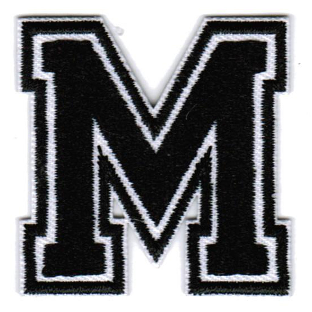 Kangasmerkki kirjain M - Hoopee.fi