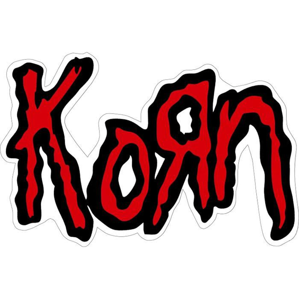 Korn - Logo tarra - Hoopee.fi