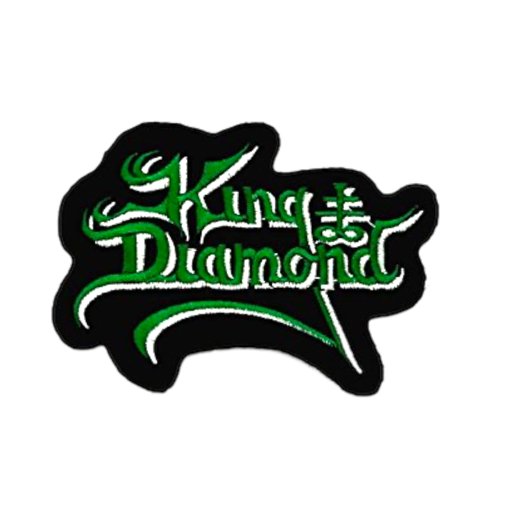 King Diamond - Green logo hihamerkki - Hoopee.fi
