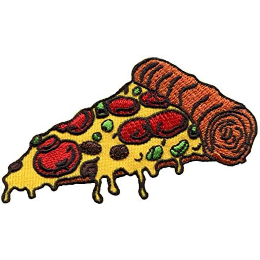 A pizza slice kangasmerkki - Hoopee.fi