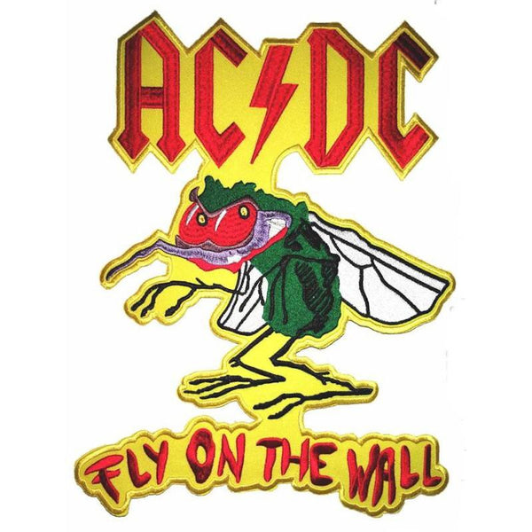 AC/DC – Fly on the Wall jumbomerkki 23×26 cm - Hoopee.fi