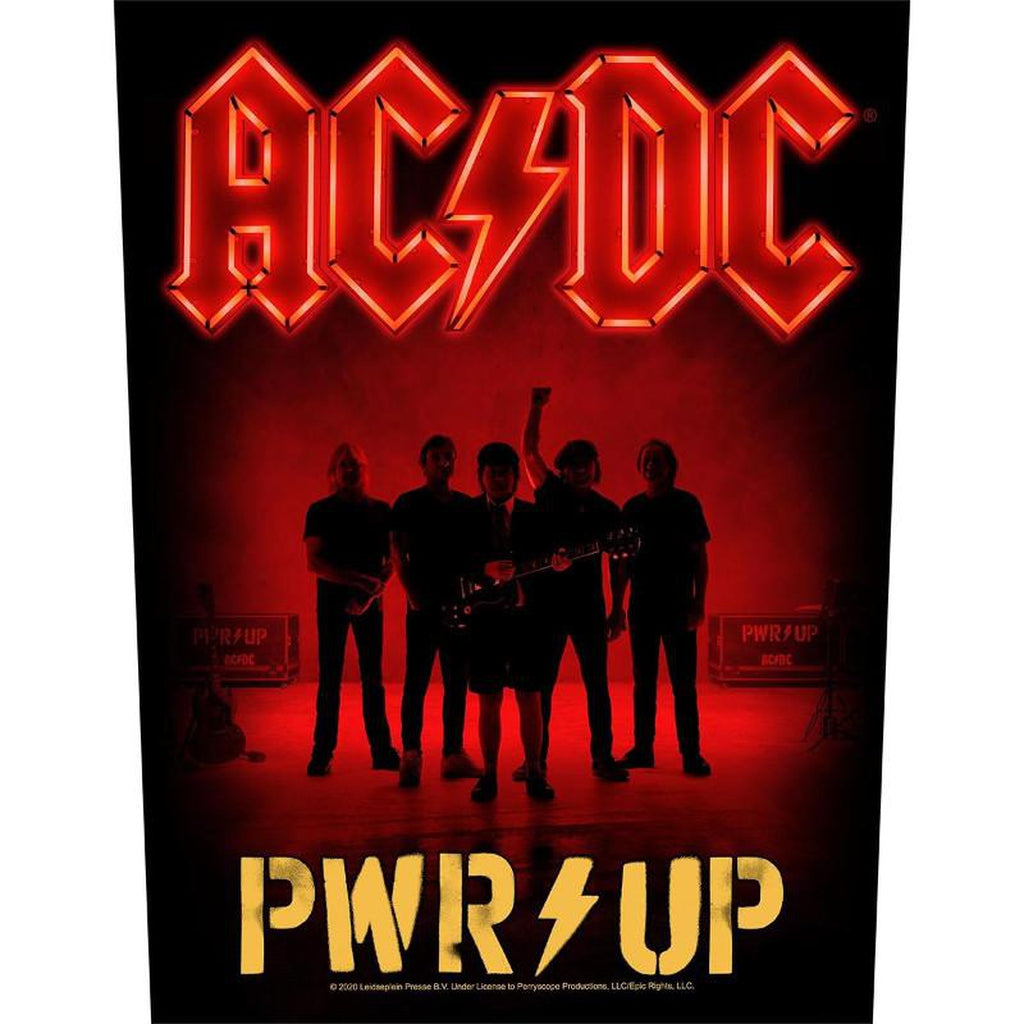 AC/DC - PWR up band selkämerkki - Hoopee.fi